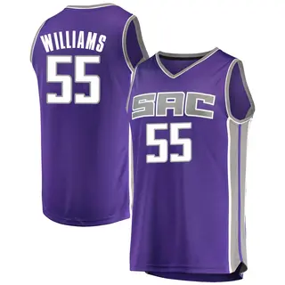 Men's Jason Williams Sacramento Kings Purple Jersey - Icon Edition - Fast Break