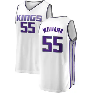 Men's Jason Williams Sacramento Kings White Jersey - Association Edition - Fast Break