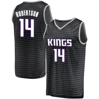 Men's Oscar Robertson Sacramento Kings Black Jersey - Statement Edition - Fast Break