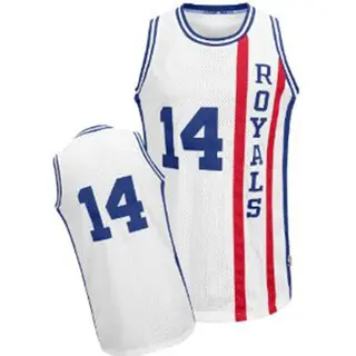 Men's Oscar Robertson Sacramento Kings White Throwback Jersey - Swingman