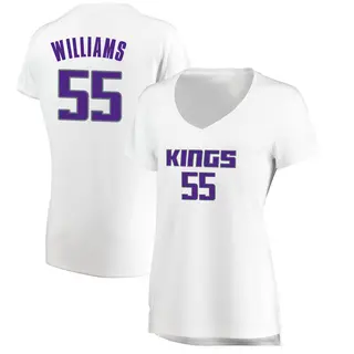 Women's Jason Williams Sacramento Kings White Jersey - Association Edition - Fast Break