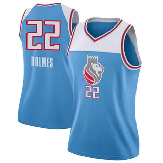 Women's Richaun Holmes Sacramento Kings Blue Jersey - City Edition - Swingman