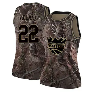 Women's Richaun Holmes Sacramento Kings Camo Realtree Collection Jersey - Swingman