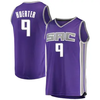 Youth Kevin Huerter Sacramento Kings Purple Jersey - Icon Edition - Fast Break