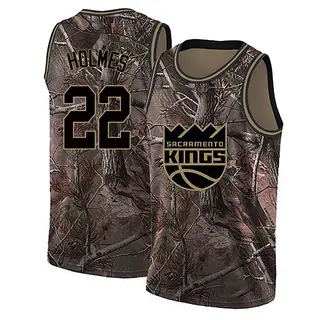 Youth Richaun Holmes Sacramento Kings Camo Realtree Collection Jersey - Swingman